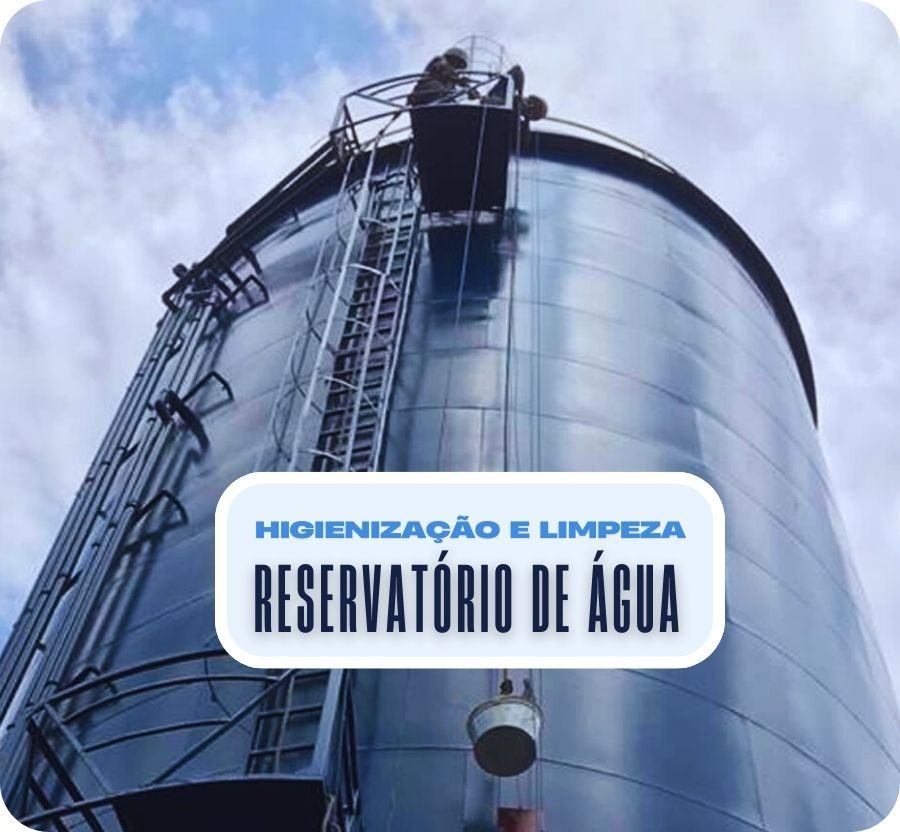 Limpeza e higienização de caixa d’água